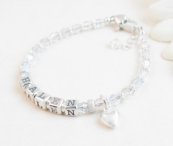 charm bracelet christening gift