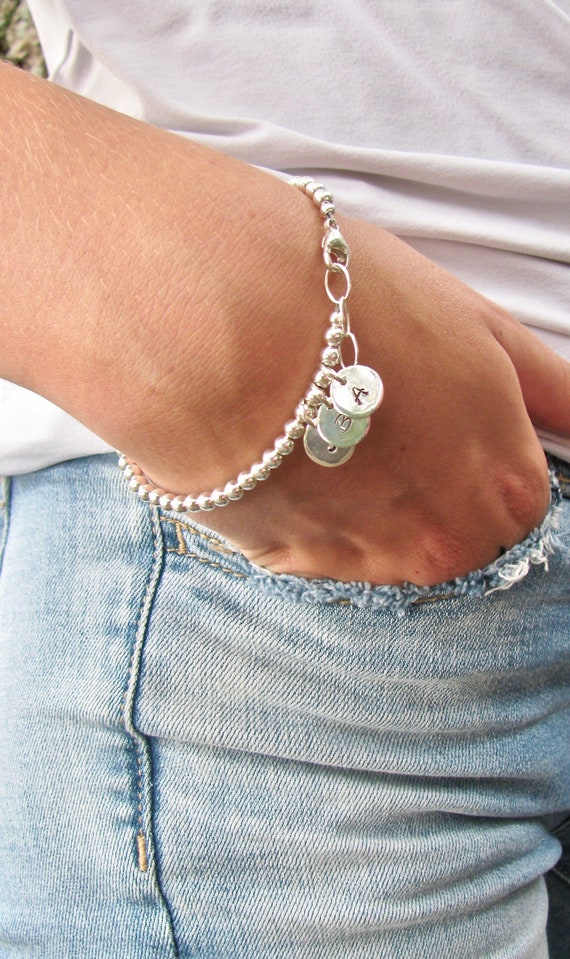 Nana Charm Bracelet Sterling Silver 7