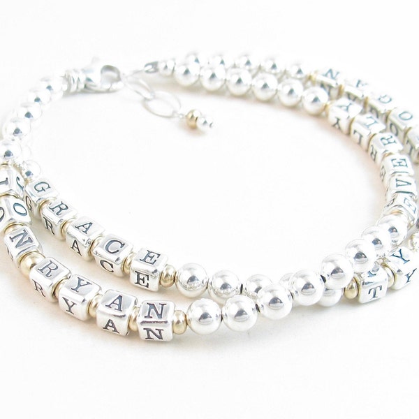 Grandchildren Bracelet Etsy