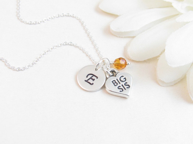 big sister necklace for child