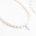 Child Freshwater Pearl Necklace with Cross, Baptism Necklace, Girl Christening Gift, Girl 1st Communion Jewelry, Confirmation Gift, 5.5mm 