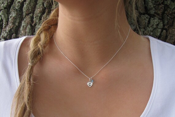 little girls birthstone necklaces
