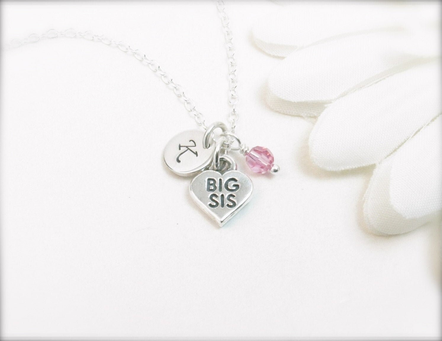big sister necklace for child