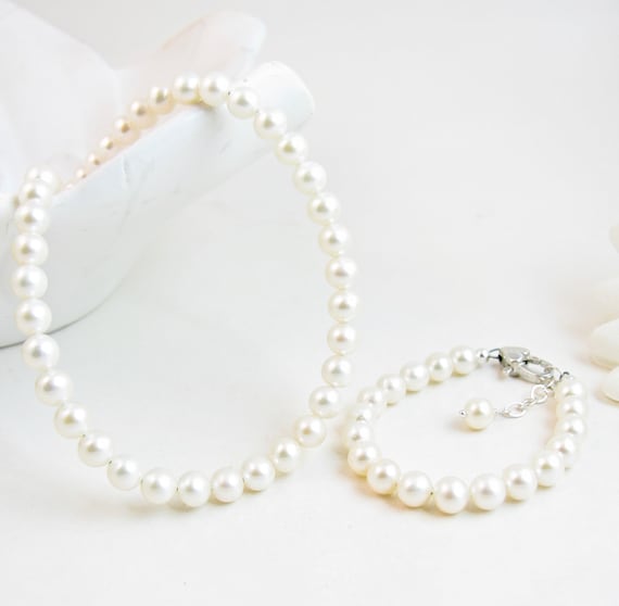 Etsy pearl jewelry best sale
