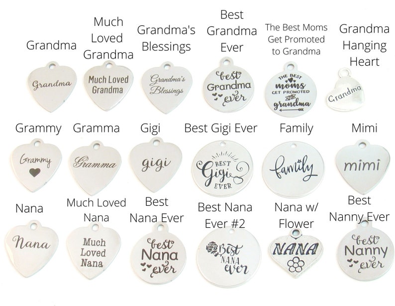 Custom Bookmark for w/ Grandchildren's Birthstones, Mother's Day Gift for Gigi Nana Grandma Mimi Gramma Nonna Grandmother image 3