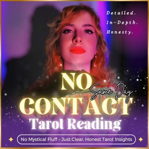 Lecture sans contact, Tarot amoureux, Lecture situationnelle, Lecture psychique à la même heure, Tarot le même jour, Analyse des relations, Lecture d'un ex