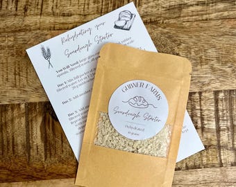 Live Sourdough Starter - 5+ Year Heirloom Culture, Easy Reactivation