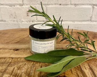 Handcrafted Herb Seasoning Salt | Gourmet Spice Blends, Garden Grown