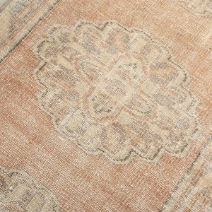 3x12 Turkish Orange Runner, Elegant Bedroom Runner, Bohemian Style, Home Decor, Living Room Hallway Entryway Corridor Kitchen Runner Rug