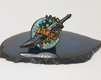 Enamel pin "Hero of Midgar"