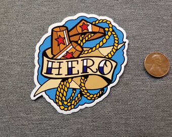 Vinyl sticker "Hero of Amazon"