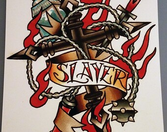 Slayer - Digital print