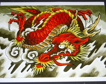 11x14 Photo Print - Storm Dragon