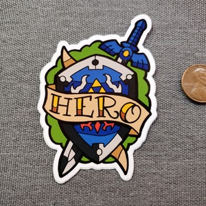 Vinyl sticker "Hero of Hyrule"