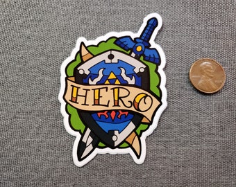 Vinyl sticker "Hero of Hyrule"