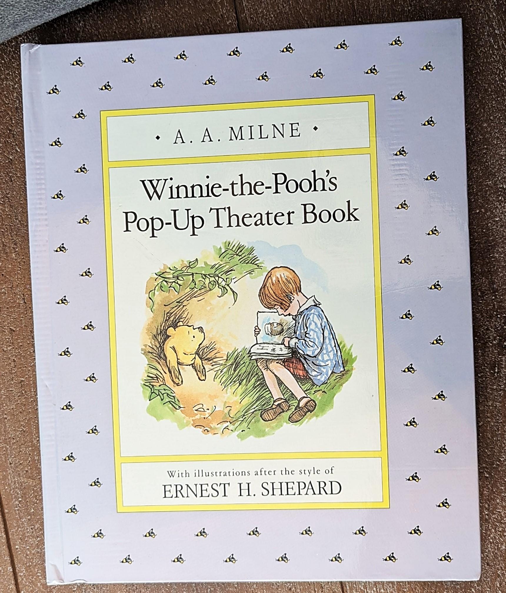 洋書 Winnie-the-Pooh Pop-up Theatre Book Winnie-the-pooh's Pop-up Theater Book - Etsy