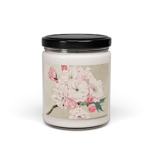 Japanese Cherry Blossom Scented Soy Candle, 9oz