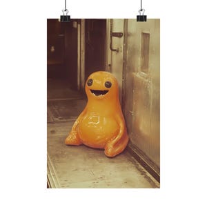 SCP 999 - The Tickle Monster - Premium Matte Paper Poster, SCP Photo, Cryptid Photo Real, SCP Foundation, Blob Monster Photo