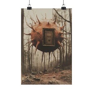 SCP 002 - The Living Room - Premium Matte Paper Poster, SCP Photo, Cryptid Photo Real, SCP Foundation, Living room