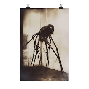 SCP 001 - The Prototype - Premium Matte Paper Poster, SCP Photo, Cryptid Photo Real, SCP Foundation, Scary Creature Photo