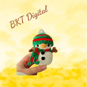 Christmas Bird Crochet Pattern PDF | Perfect Festive Gift for Kids | Adorable Amigurumi Bird | DIY Craft Project | Unique Handmade Idea