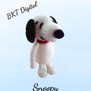 Amigurumi Snoopy Crochet Pattern PDF | Adorable DIY Toy for Snoopy Fans & Collectors | Perfect Handmade Gift Idea | Delightful Craft Project