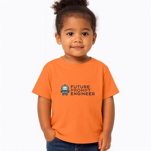 Future Prompt Engineer Kids T-Shirt, AI Career Humor, Gift 2T-6T