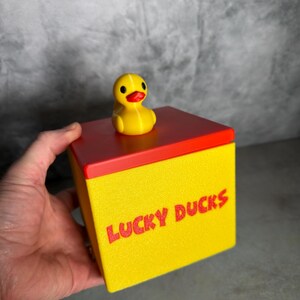 Lucky Ducks Classroom Management Tool Student Grouping Ducks w/Personalized Box Teacher Classroom Organization System Back to School Gift image 3
