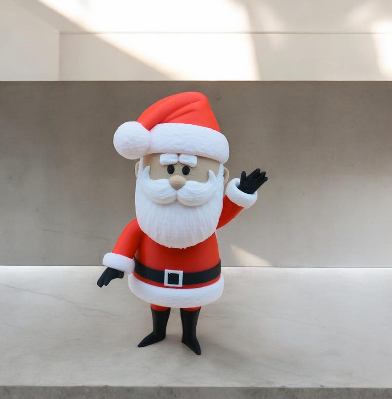 3D Printed Rudolph Christmas Display Holiday Decor Secret Santa Gift ...
