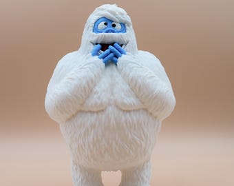 Decorazione natalizia Bumble Figurina Rudolph Esposizione festiva Decorazione da scaffale stampata in 3D L'abominevole uomo delle nevi Invernale Collezionabile Fan del film
