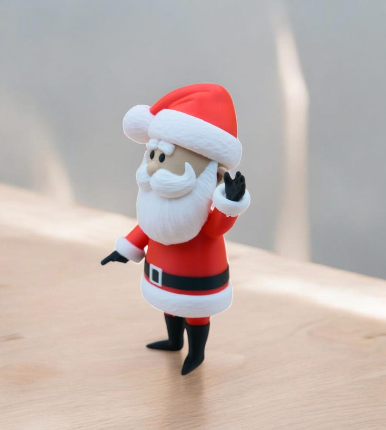 3D Printed Rudolph Christmas Display Holiday Decor Secret Santa Gift ...