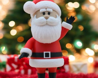 3D Printed Rudolph Christmas Display Holiday Decor Secret Santa Gift Christmas Village Accessory Teacher Present Holiday Shelf Decor Room