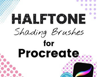 Procreate Brush set - Halftones