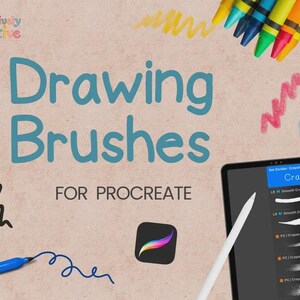 9 Drawing brushes for Procreate