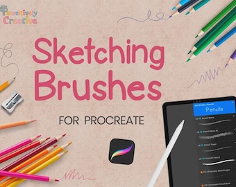 9 Sketching brushes for Procreate