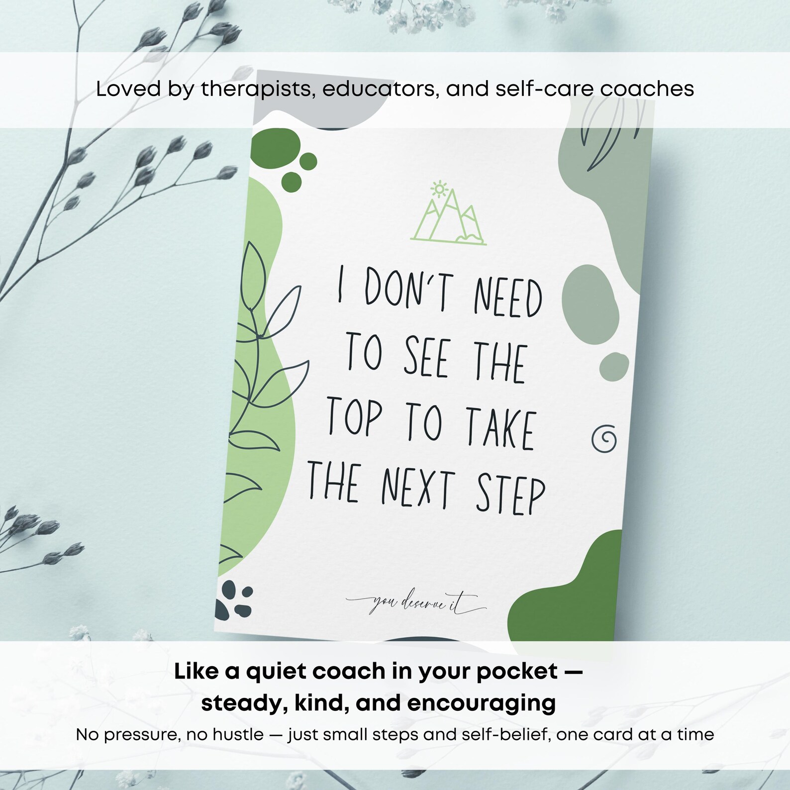 40 Printable Affirmation Cards for Motivation, Discipline & Growth ...