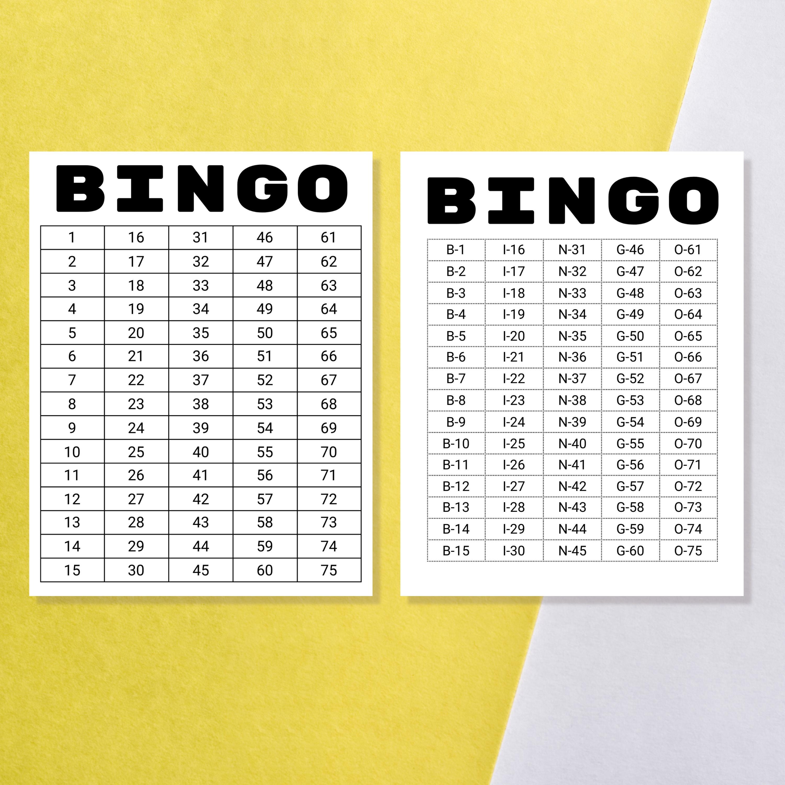 Las mejores ofertas en Tarjetas de Bingo Juegos de mesa y tradicionales contemporáneos de fabricación | eBay Las mejores ofertas en Tarjetas de Bingo Juegos de mesa y tradicionales contemporáneos de fabricación | eBay