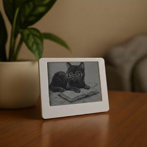 E Ink Photo Frame Polaroid 4.2” DIY E-Paper Display STL Setup Guide Download