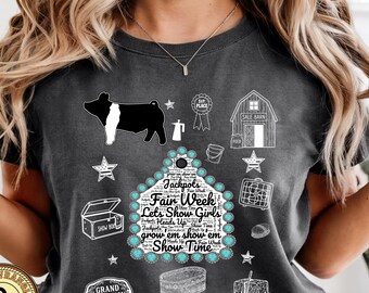 Coquette Hampshire Show Pig Comfort Colors Tee
