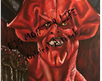 Darkness from Legend || Dark Fantasy || Horror Art || Movie Print || Original Artwork