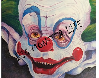 Shorty Killer Klowns från rymden-tryck | Skräckfilmskonst
