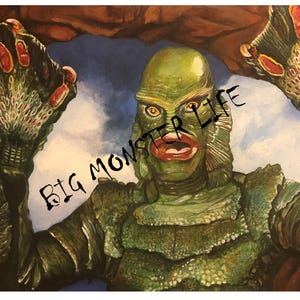 Creature from the Black Lagoon || Creature || Movie Print || Original Artwork