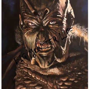 Jeepers Creepers || Fantasy || Horror || Movie Print || Original Artwork