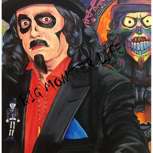 Svengoolie // Chicago's Own // Stampa del film // Stampa TV // Stampa horror // Stampa 8 1/2 x 11 pollici