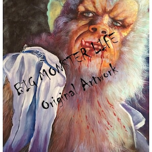 Wolfman || Filmtryck || Originalkonstverk || Konsttryck ||