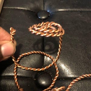 Copper Tensor Bracelet Bangle