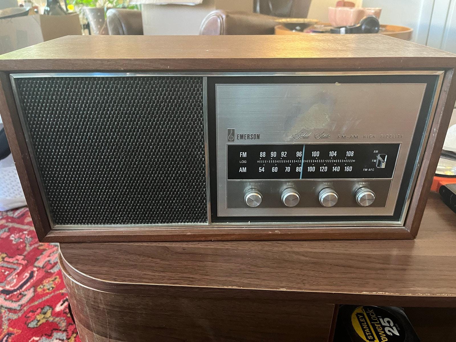 Am Fm Emerson Radio - Etsy