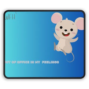 Gaming Mouse Pad - Retro Gamer Desk Mat, Video Game Controller Accessories, Computer PC Gaming Gear, Customizable Mousepad, Gamer Gift