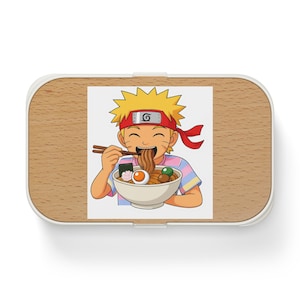 Anime Bento Lunch Box, Cute Food Container, Character Lunchbox, Perfect for Kids, School, Travel, Foodie Gifts