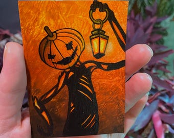 Original ACEO-målning - Jack